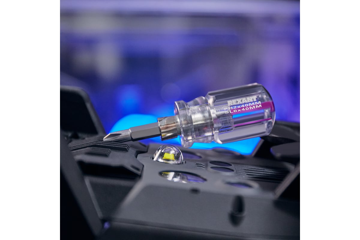 Комбинированная отвертка REXANT 12-4743