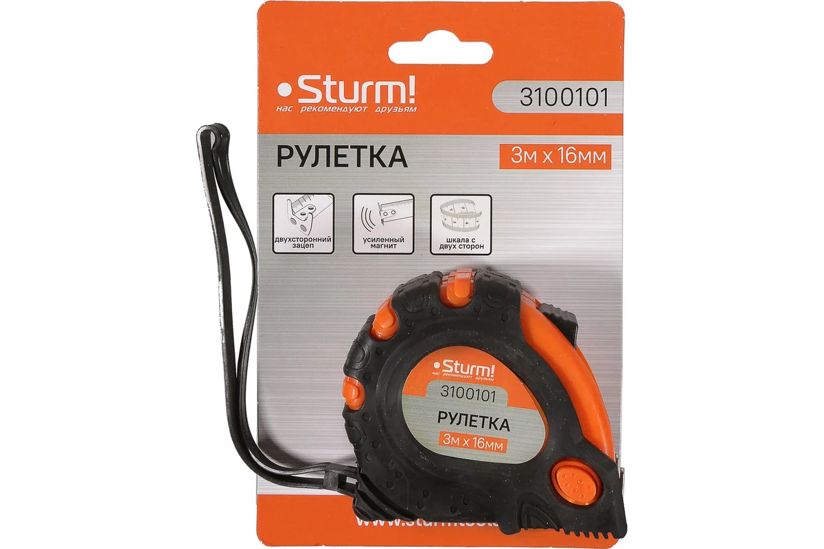 Рулетка Sturm 3100101