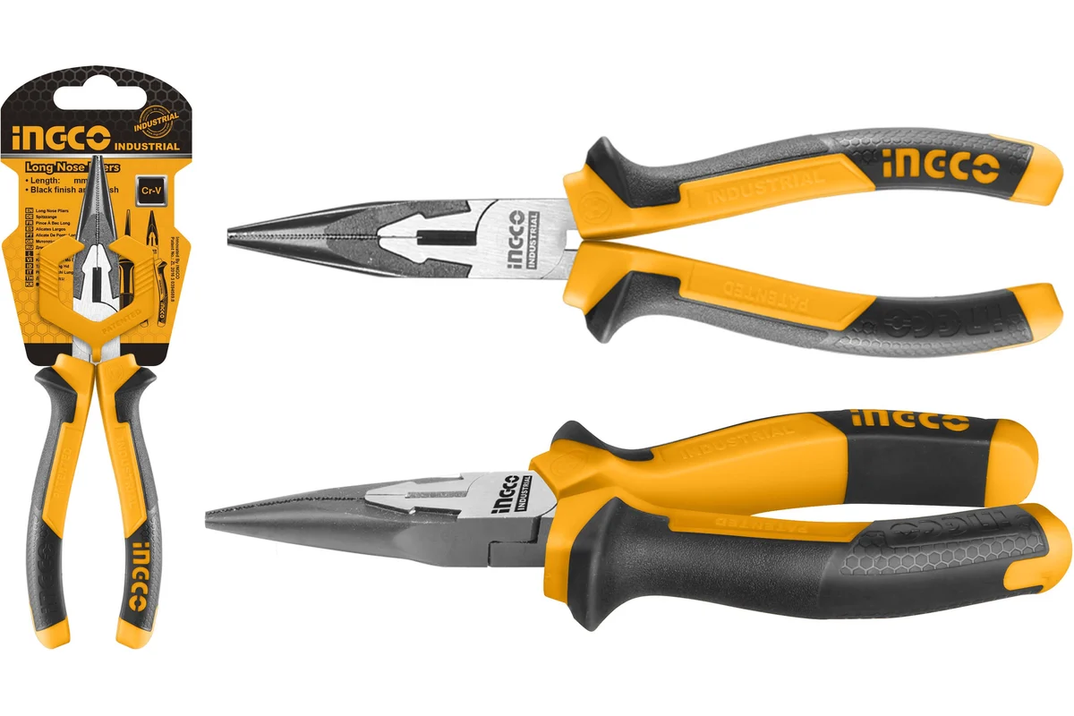 Тонкогубцы INGCO 160мм INDUSTRIAL HLNP28168