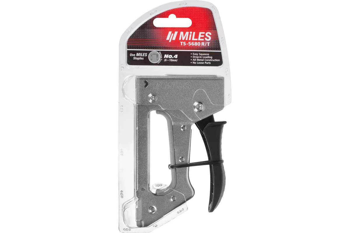 Скобозабивной степлер Miles TS-5680R