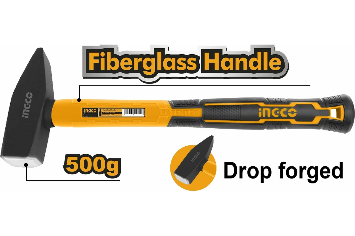 Слесарный молоток INGCO 500 гр. HMH880500