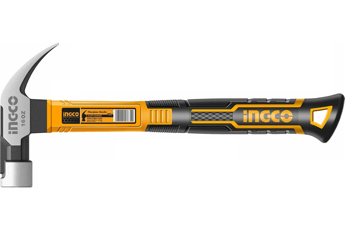 Молоток кровельщика INGCO 450 гр. HCHD0166