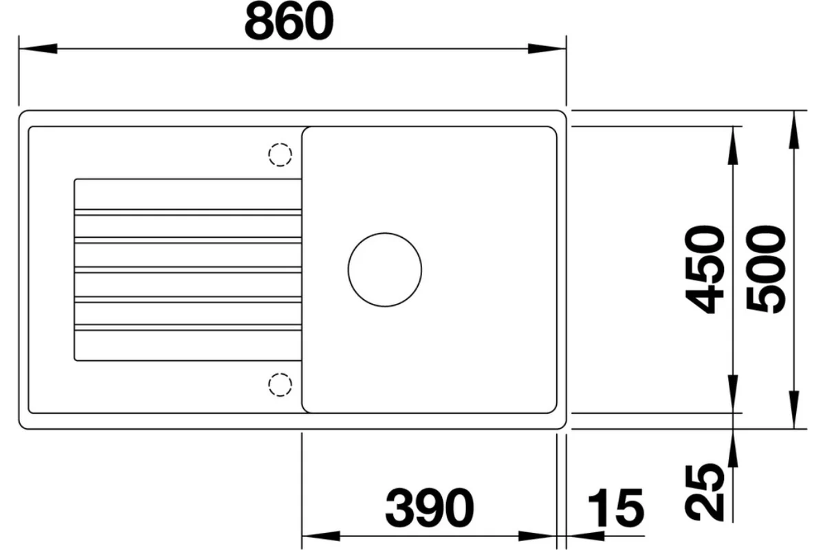 Мойка Blanco ZIA 5S SILGRANIT жасмин 520516