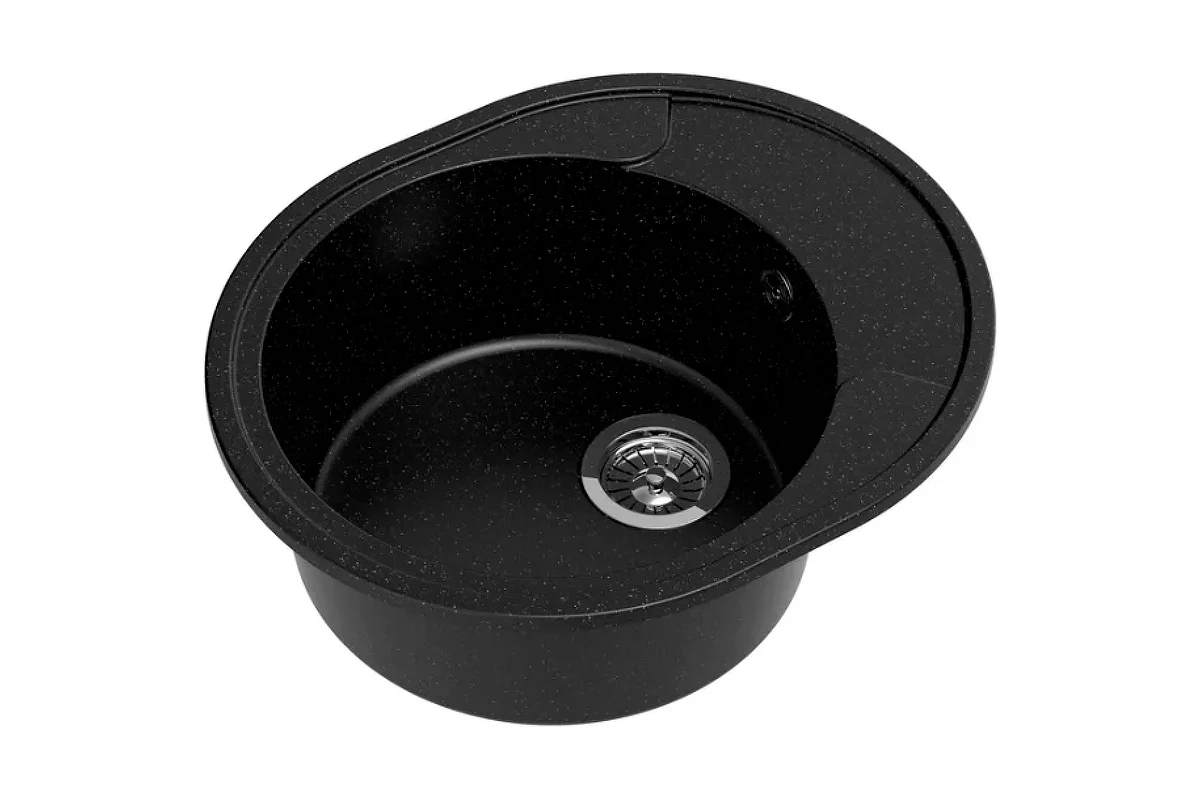 Кухонная мойка Reflection Allonge черный RF0658BL