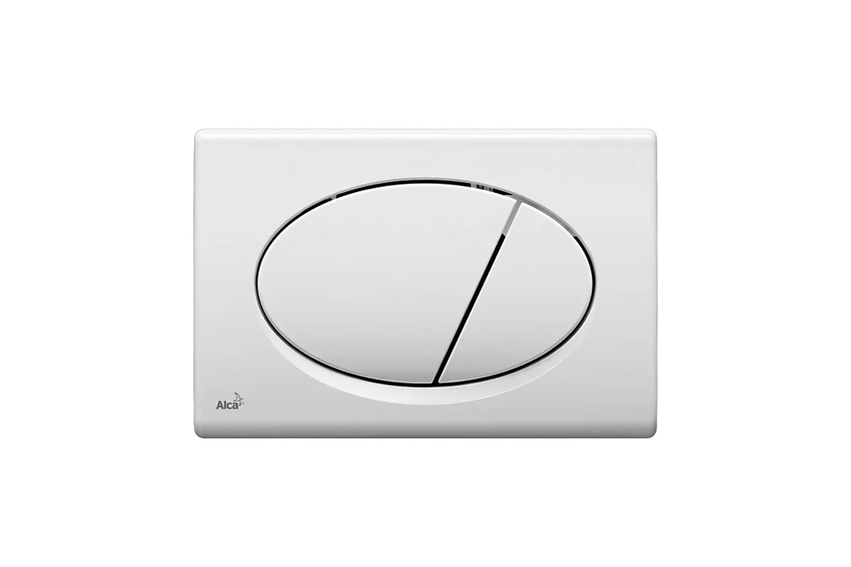 Кнопка управления Alcadrain M70 белая 00023205