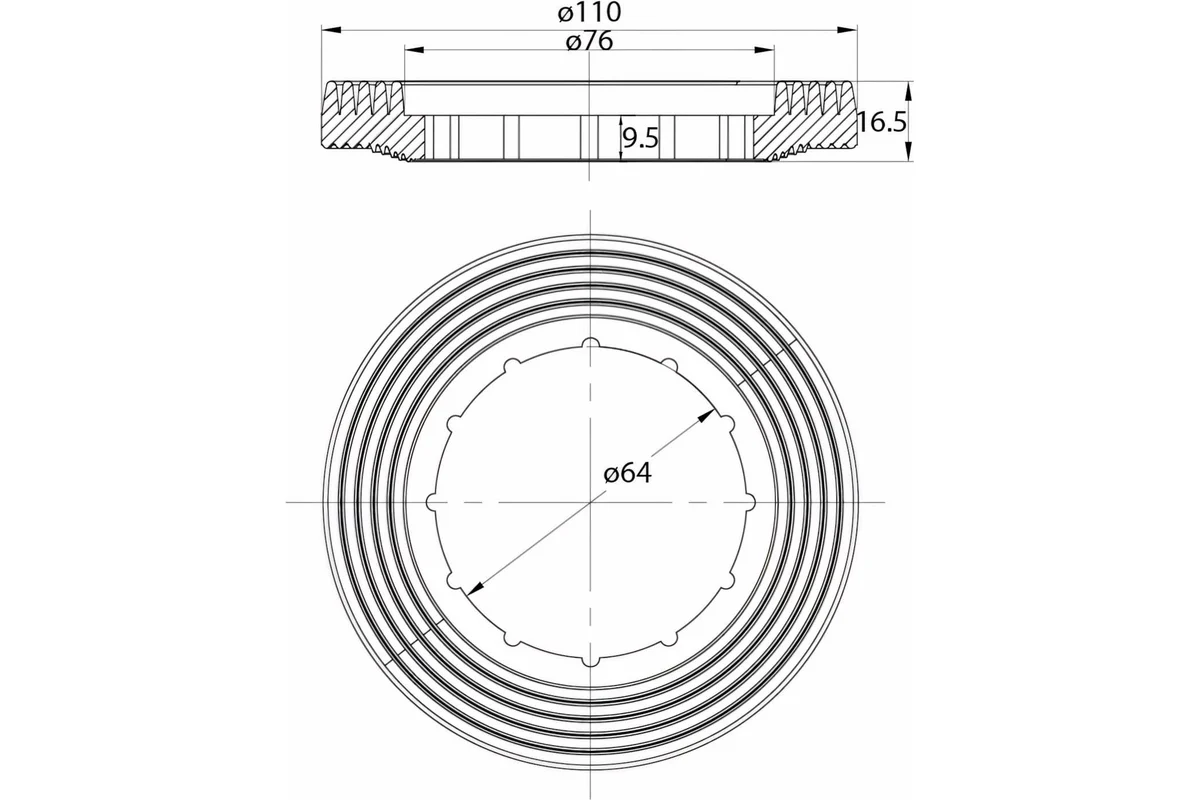 Впускной клапан IDDIS нижний подвод F012400-0007