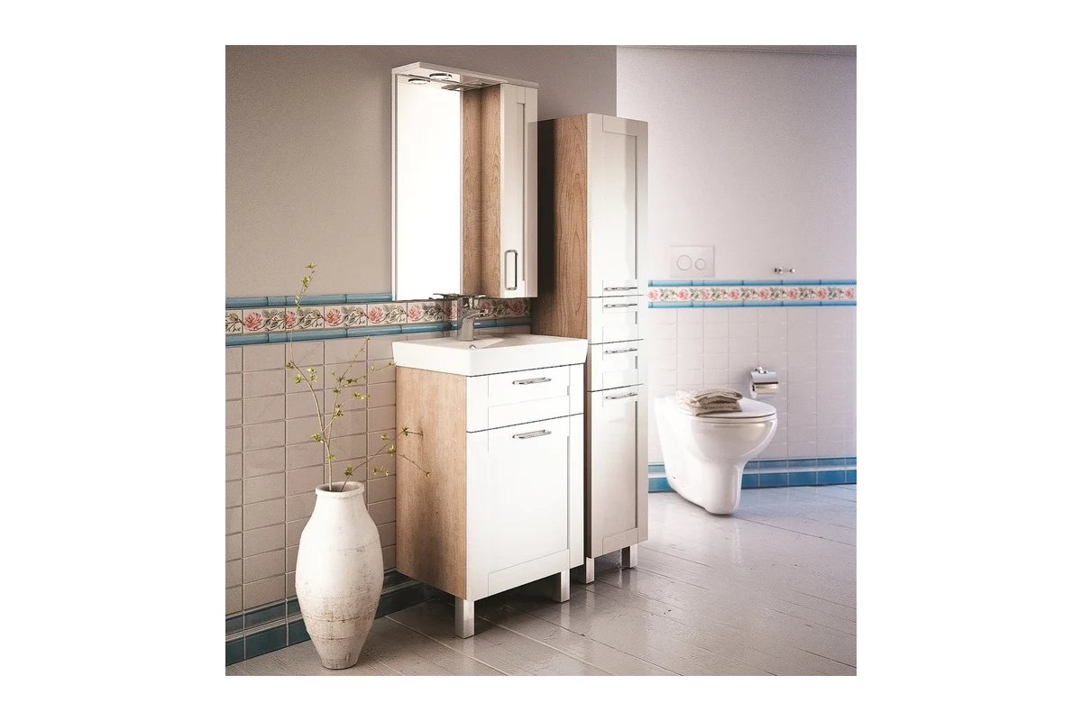 Шкаф-зеркало IDDIS Sena 60 см SEN6000i99
