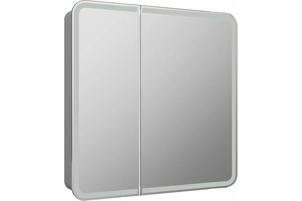 Зеркало-шкаф Reflection Circle led 800x800 RF2110SR