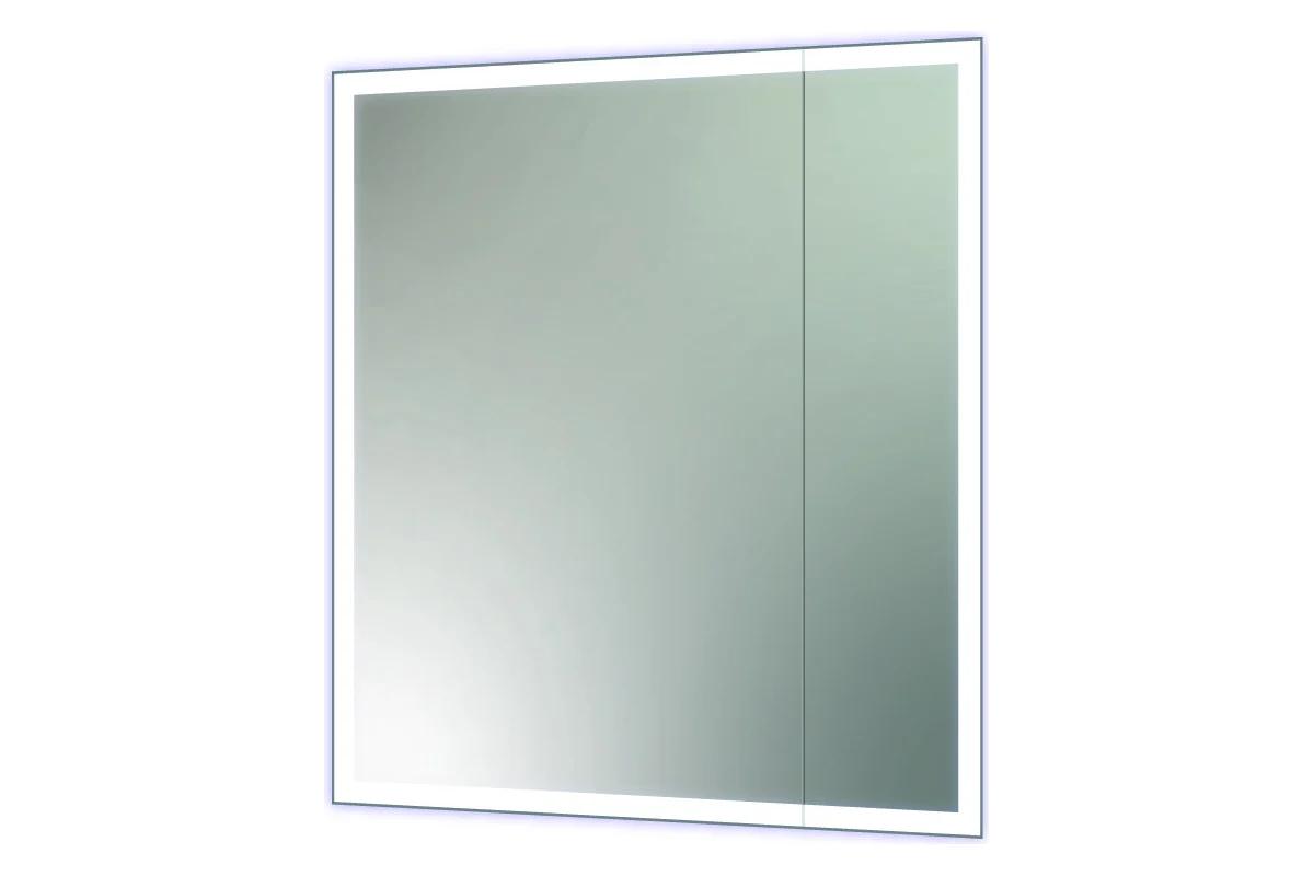 Зеркало-шкаф Reflection Cube led 700x800 RF2212CB