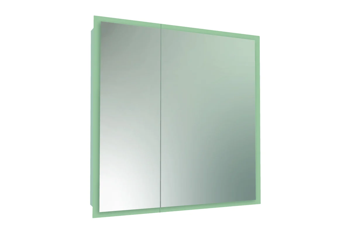 Зеркало-шкаф Reflection Cube led 800x800 RF2213CB