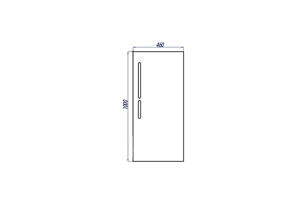Зеркало AQUATON Эклипс 1A129002EK010, 00000058356