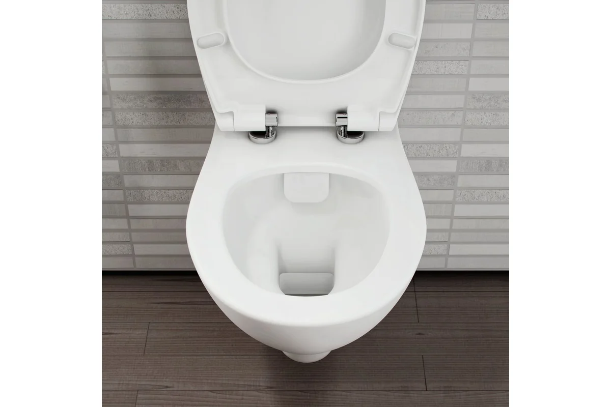 Комплект Vitra: подвесной безободковый унитаз 9004B003-7202