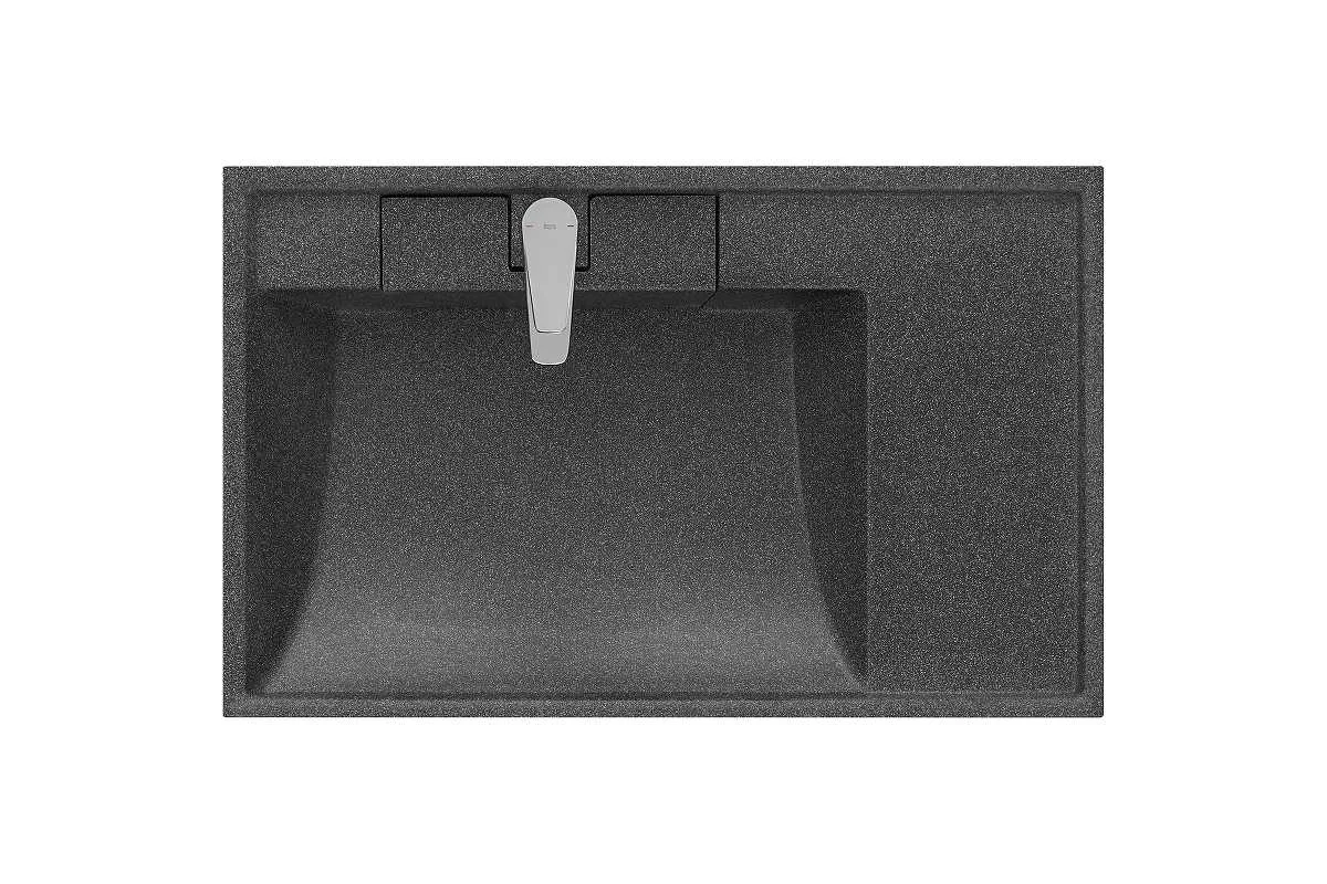 Рейн AQUATON 80 Раковина Графит 00084502 1A72113KRW210
