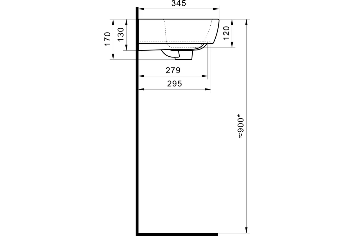 Умывальник Santek Нео-40 1WH302183 00039331