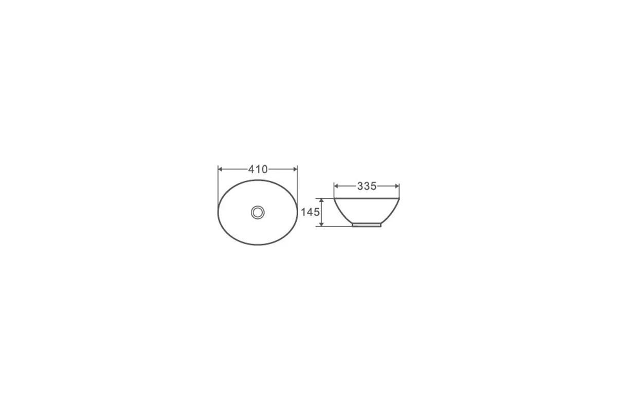 Раковина DK накладная D&K Matrix DT1390716