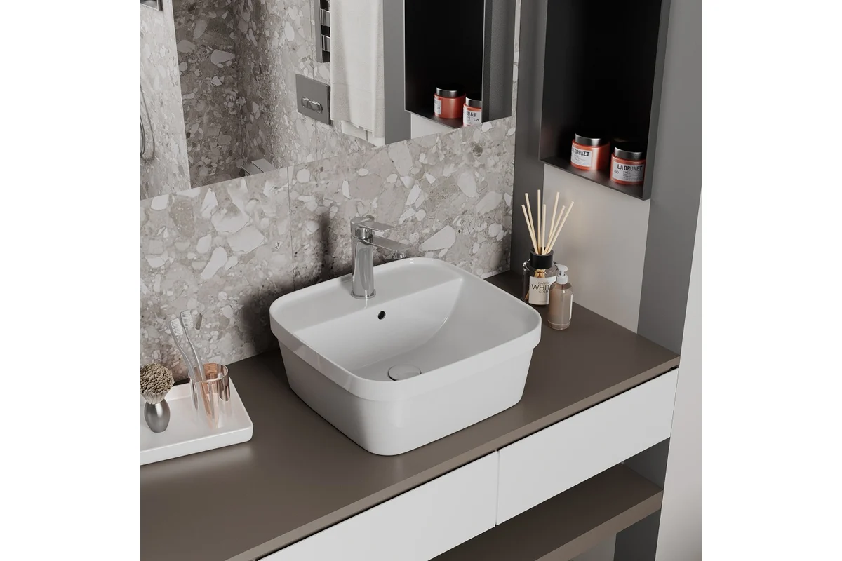 Раковина DK накладная D&K Quadro DT1510916