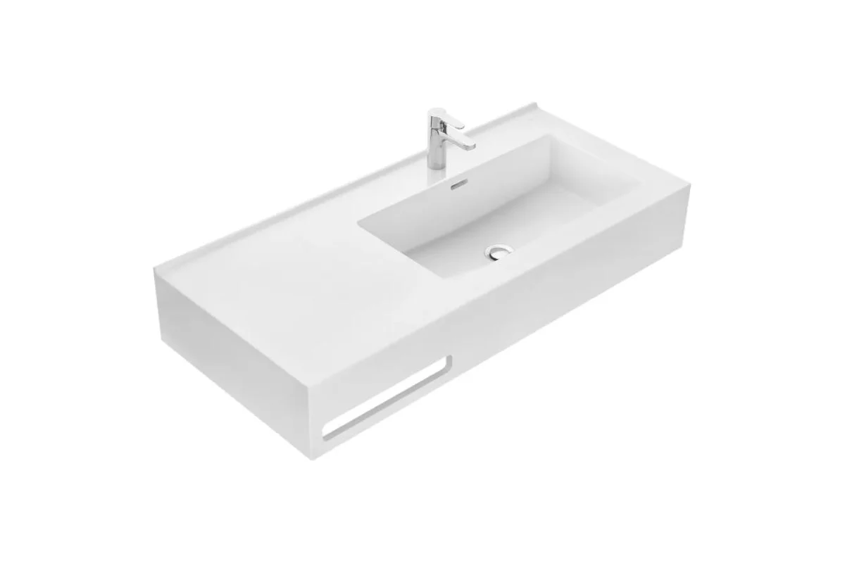 Раковина AQUATON Квадро Про 100 правая 1A733231QA01R