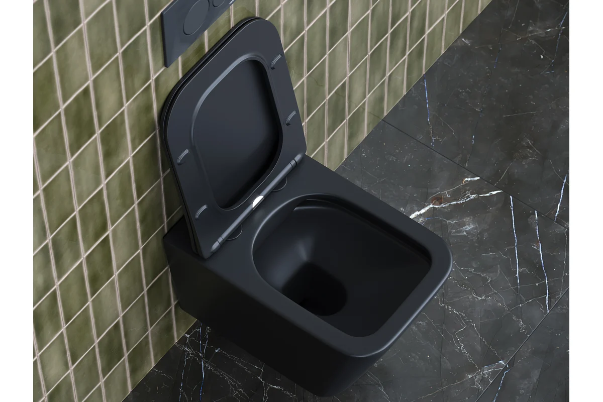 Подвесной унитаз Ceramicanova Metric Rimless CN3007MB