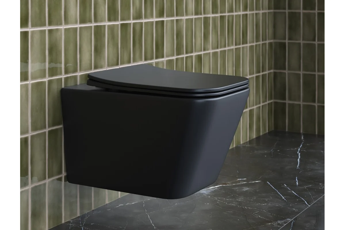 Подвесной унитаз Ceramicanova Metric Rimless CN3007MB