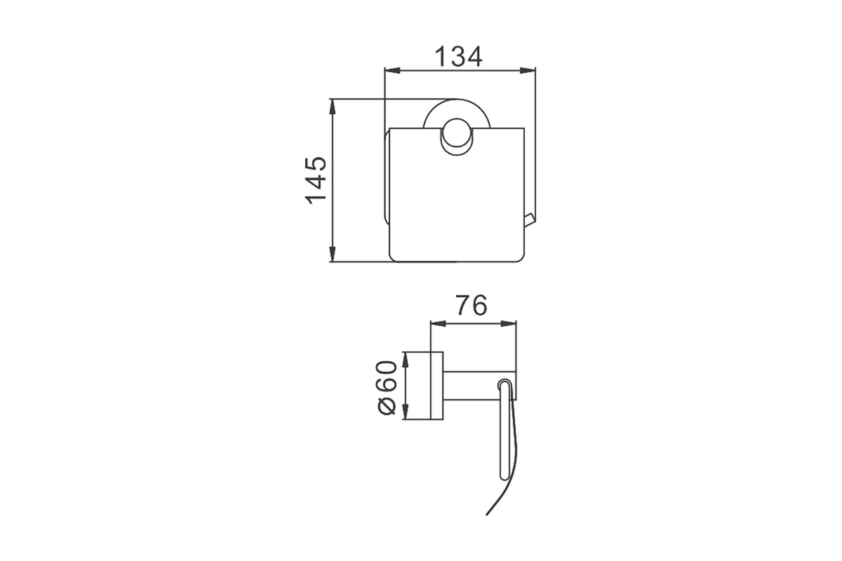 Бумагодержатель FRAP F30103