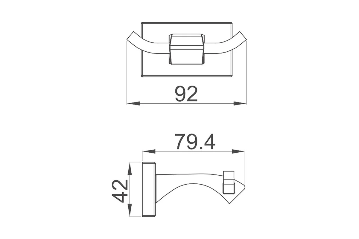 Крючок GAPPO G0705-20