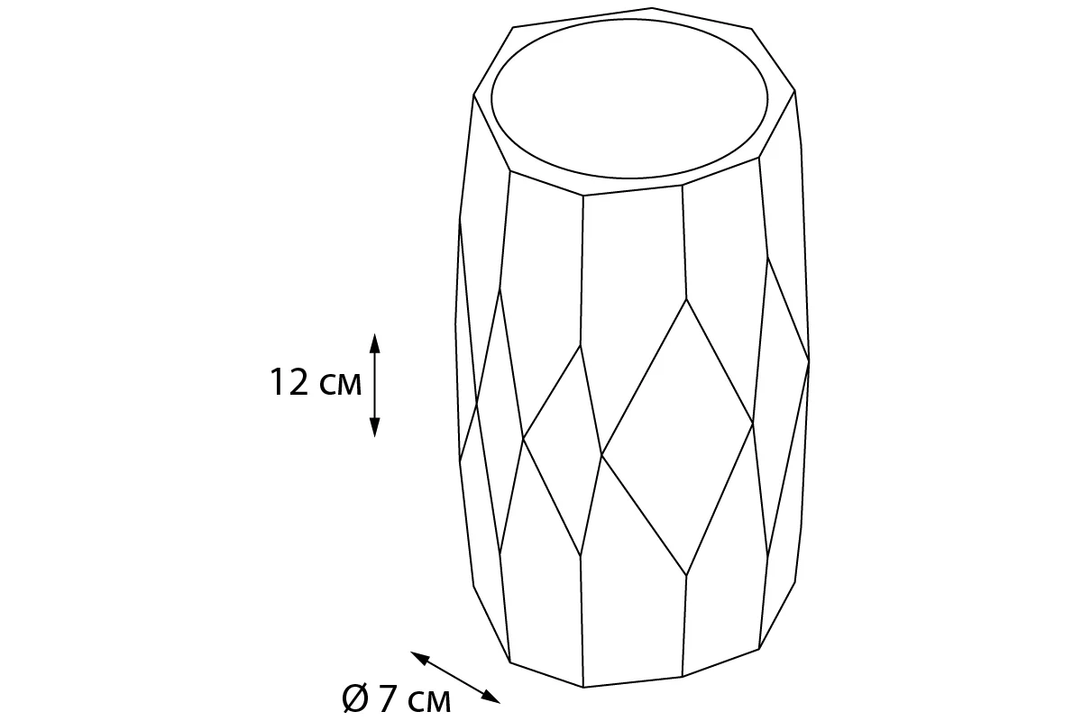 Стакан FIXSEN FLAT FX-290-3