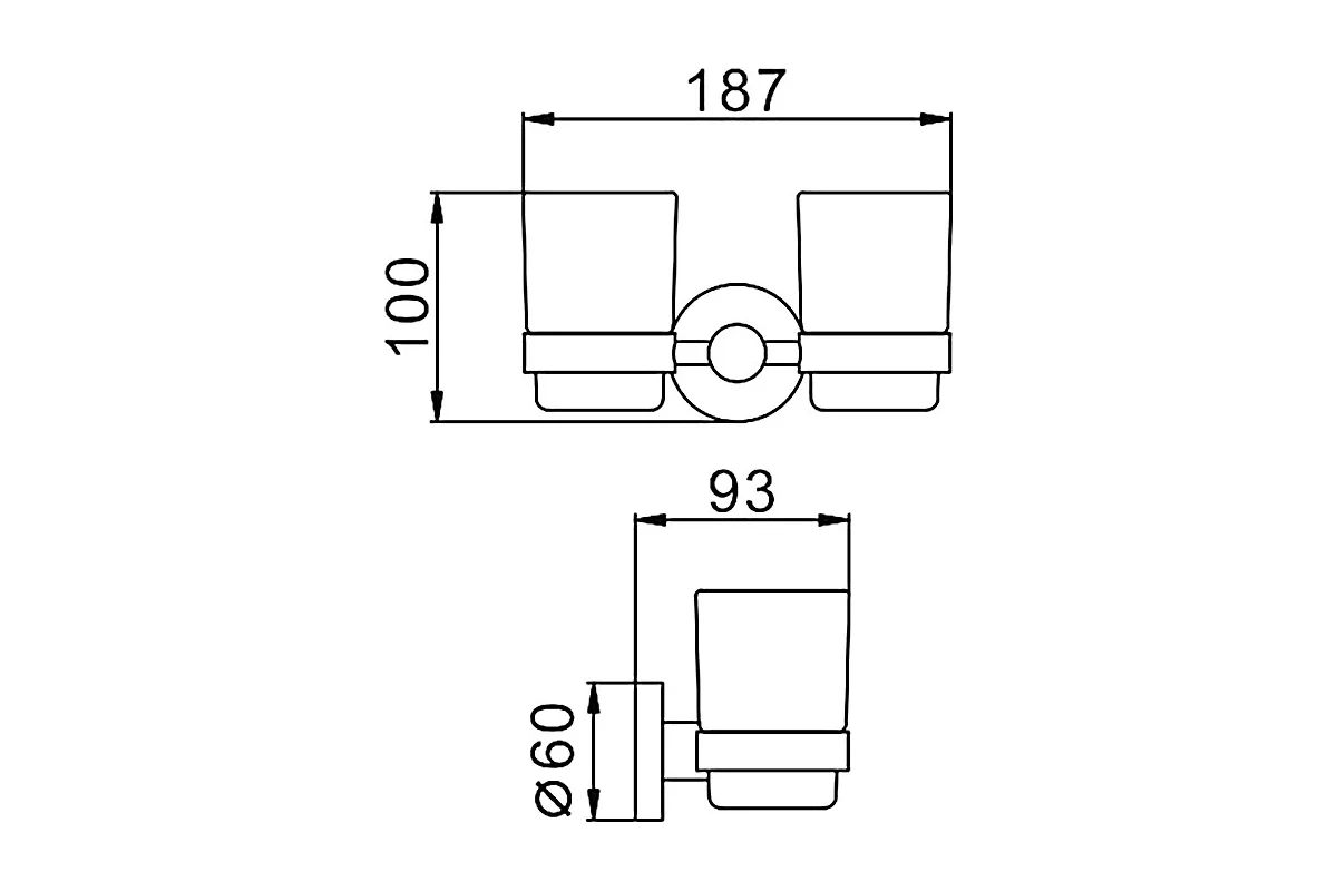 Стакан FRAP F30208