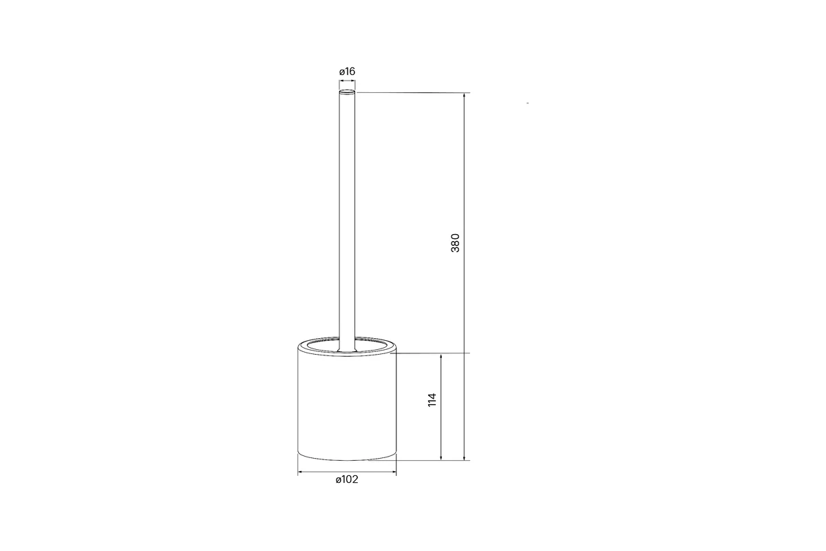 Ерш IDDIS нержавеющая сталь, 02 BRU02POi47