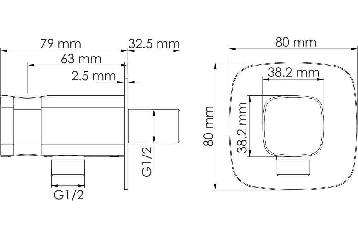 Подключение шланга WasserKRAFT A326