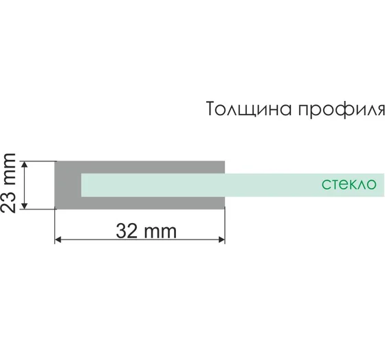 Душевая дверь WasserKraft Майн (Main) 41S30