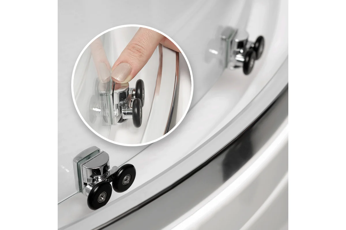 Душевой уголок WasserKraft Липпе (Lippe) 45S00