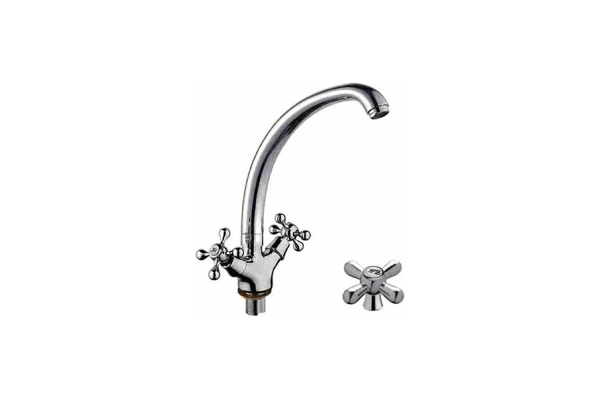 Смеситель для кухни D-Lin хром D153819