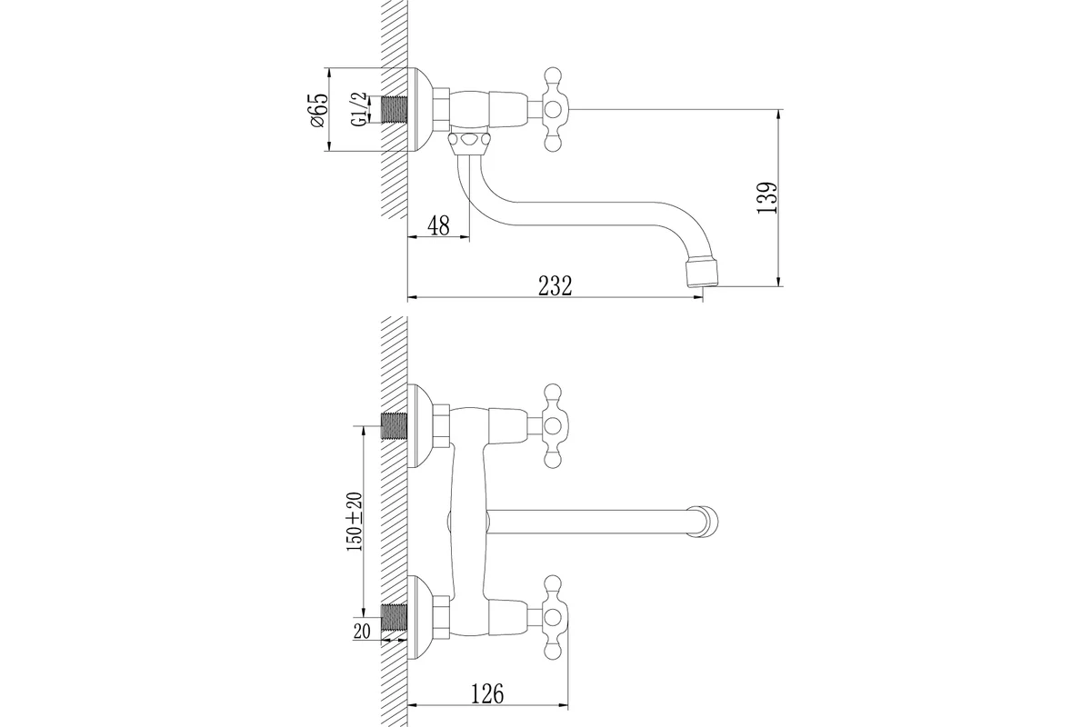 Смеситель Lemark Standard для кухни LM2111C
