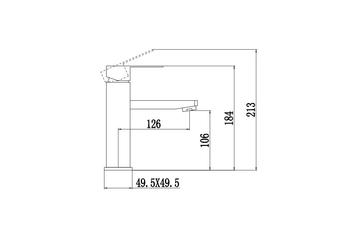 Смеситель для умывальника Fmark FS8101