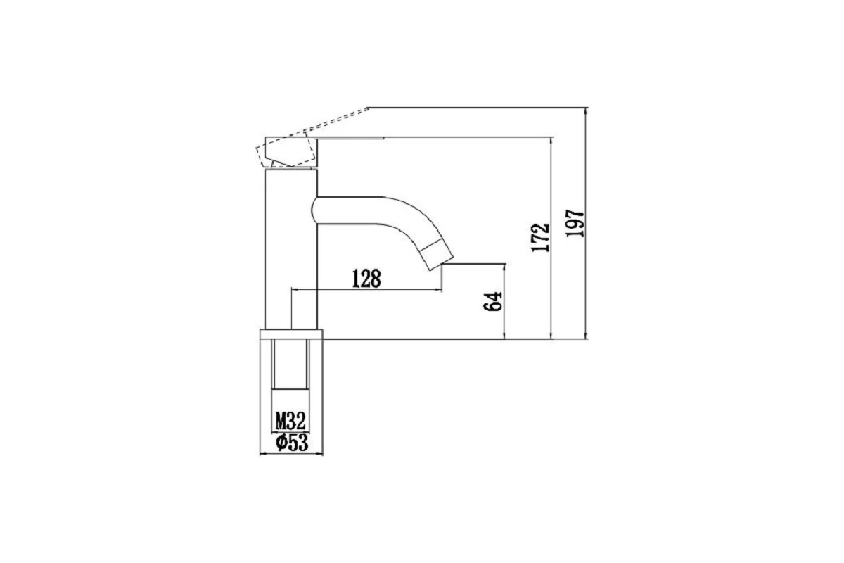 Смеситель для умывальника Fmark FS8201Q 25166