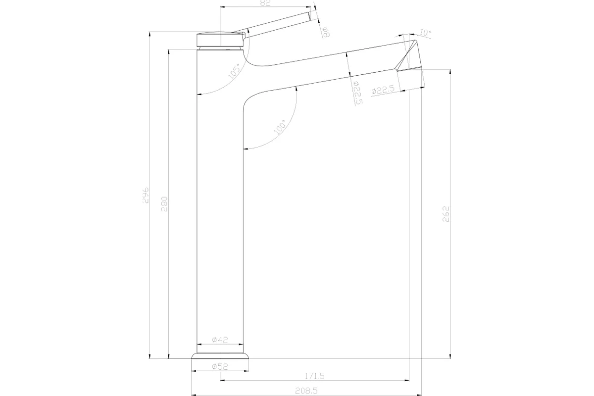 Смеситель для раковины Lemark Minima LM3809C
