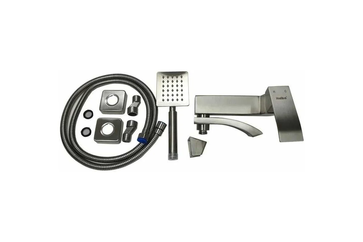 Смеситель для ванны Haiba сталь HB60815