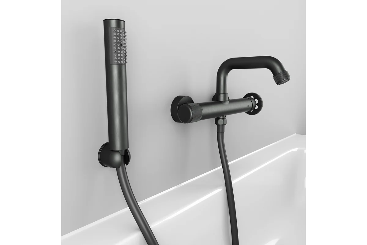 Смеситель для ванны IDDIS Grange графит GRAGMR2i02