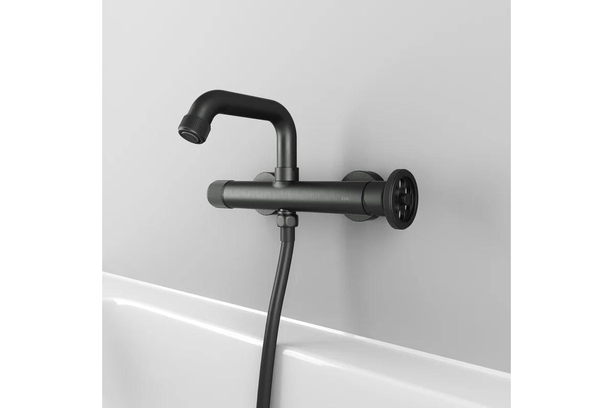 Смеситель для ванны IDDIS Grange графит GRAGMR2i02
