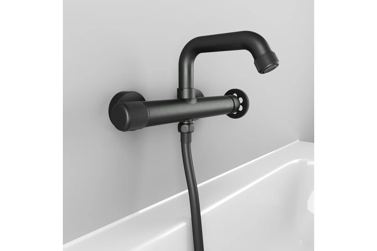 Смеситель для ванны IDDIS Grange графит GRAGMR2i02
