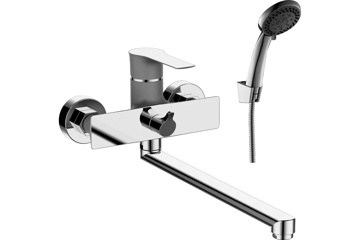 Универсальный смеситель для ванны Rossinka RS35-32PC