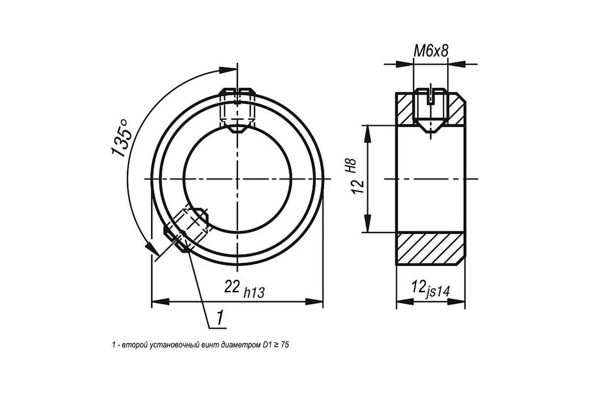 Регулировочное кольцо KIPP K0406.101202