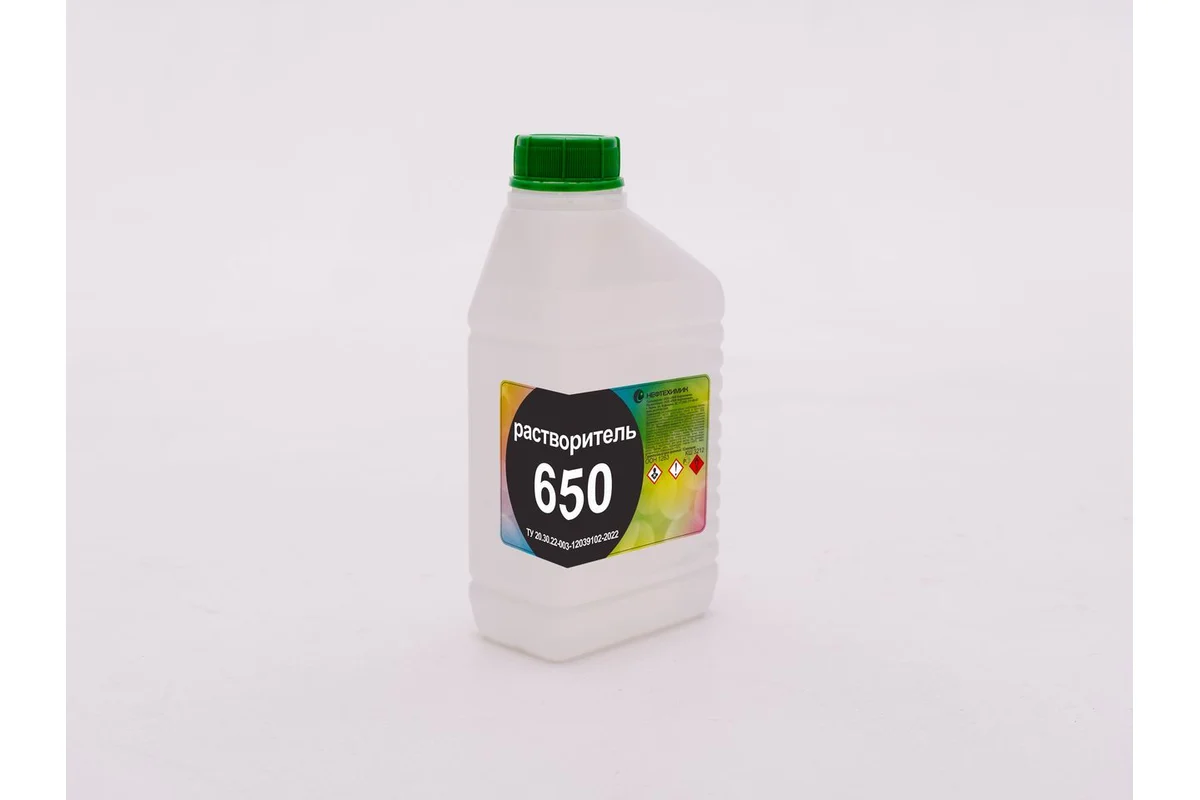 Растворитель НЕФТЕХИМИК 650 1л 6501000