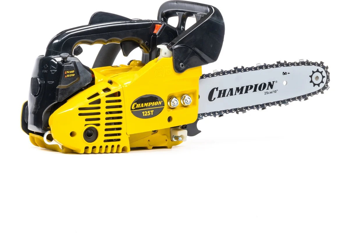 Бензопила CHAMPION 125T-10