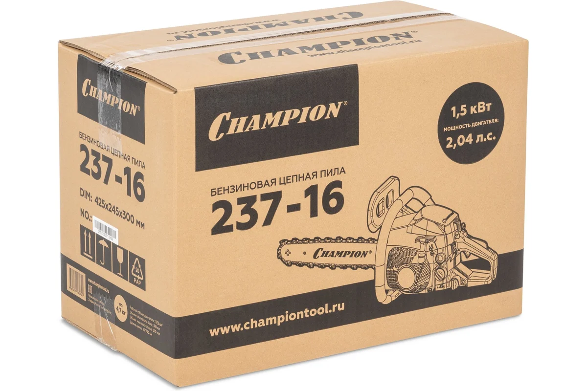 Бензопила CHAMPION 237-16