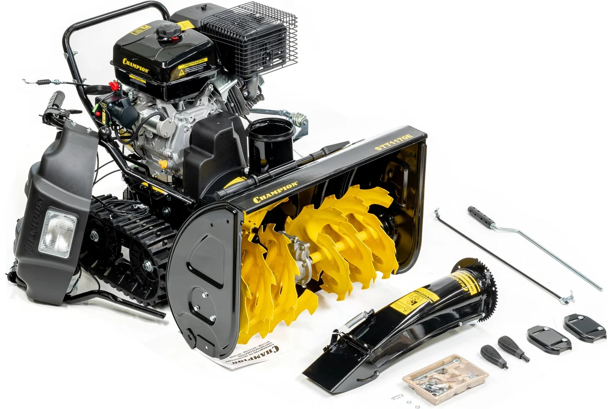 Снегоуборочная машина CHAMPION STT1170E