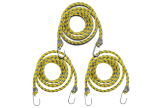 Набор резинок для крепления багажа РемоКолор 3 штуки (8мм х 0,6м; 0,9м; 1,2м) 62-5-220