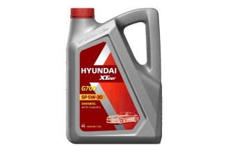 Моторное масло HYUNDAI XTeer Gasoline G700 5W30 4 л 1041135