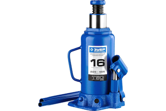 Гидравлический бутылочный домкрат ЗУБР Профессионал T50, 16т, 228-465 мм 43060-16_z01