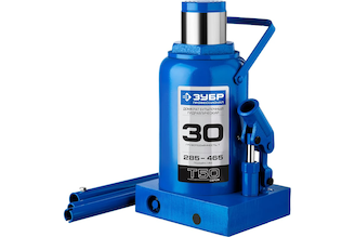Гидравлический бутылочный домкрат ЗУБР Профессионал T50 30т, 285-465мм 43060-30_z01
